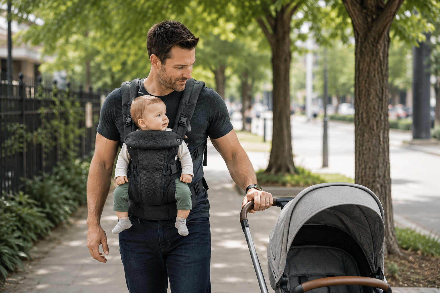 Baby Carrier vs. Stroller: A Dad's Honest Take