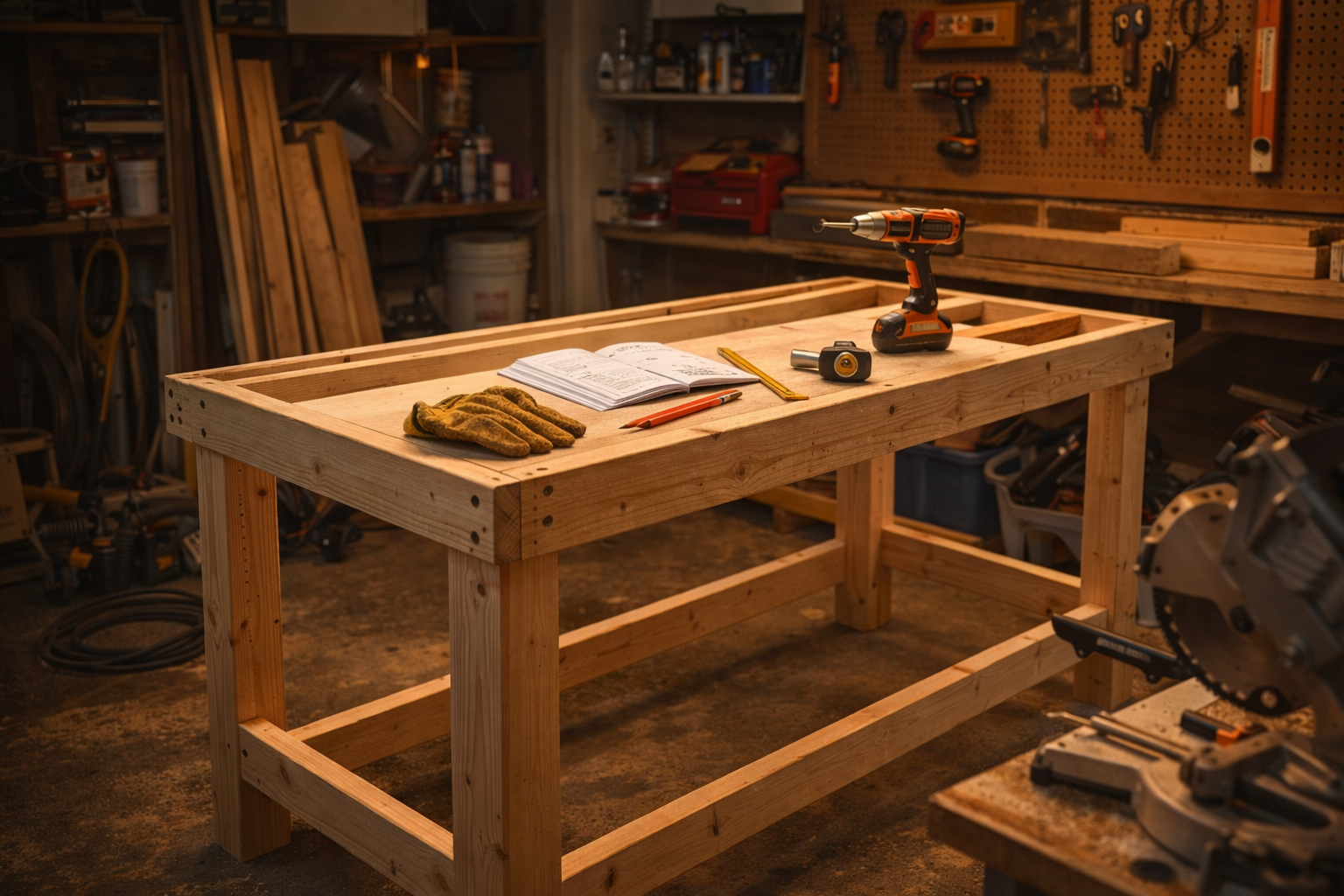 Build a Solid Workbench for Under $150