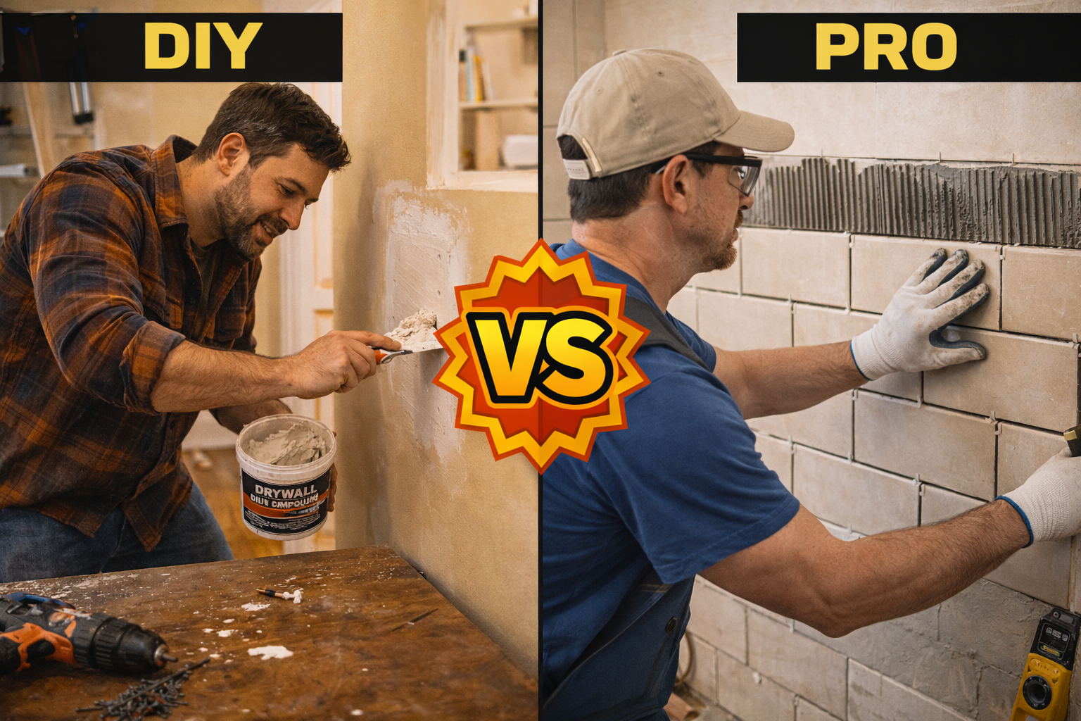 When to DIY and When to Just Call a Pro