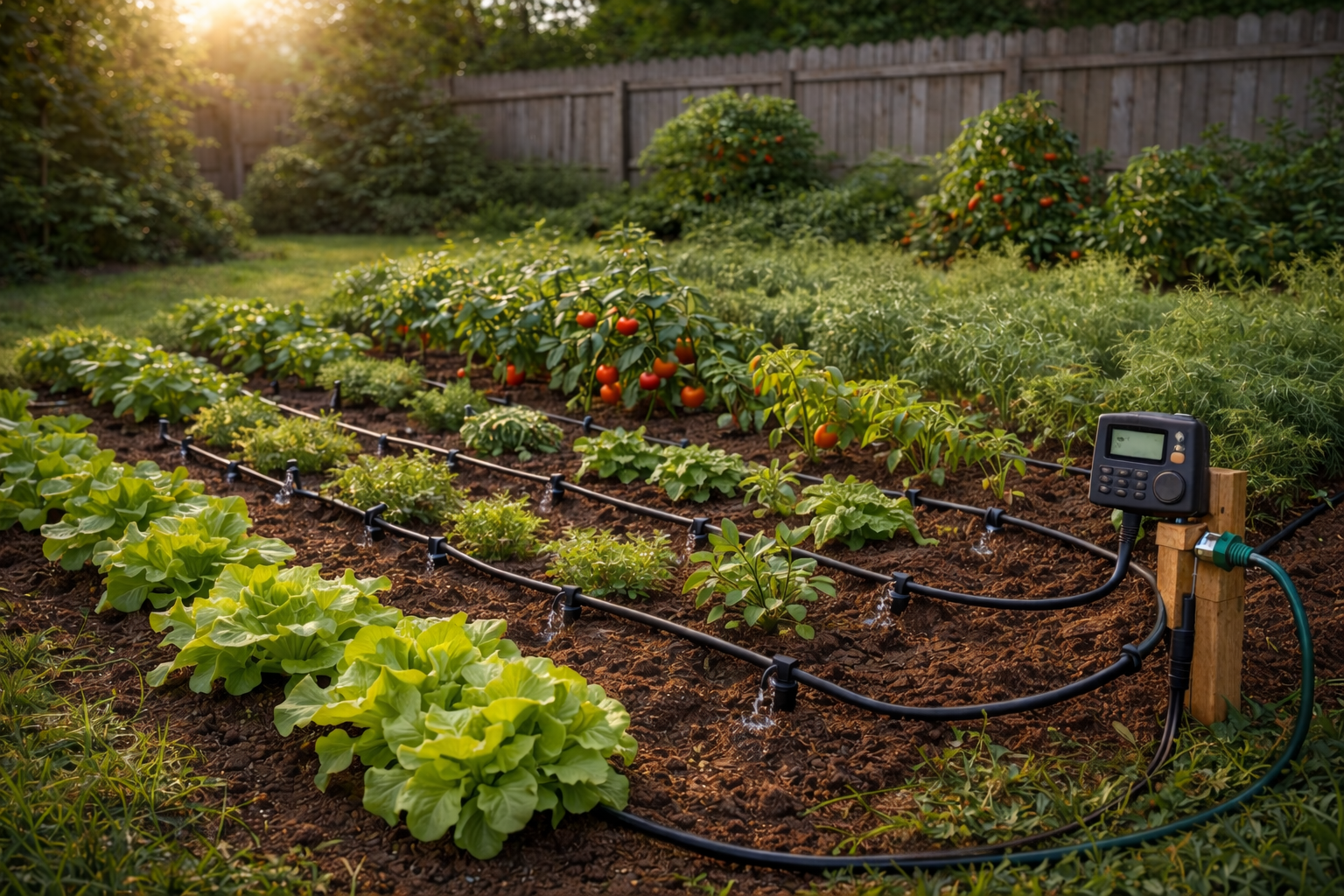 How to Install a Basic Drip Irrigation System