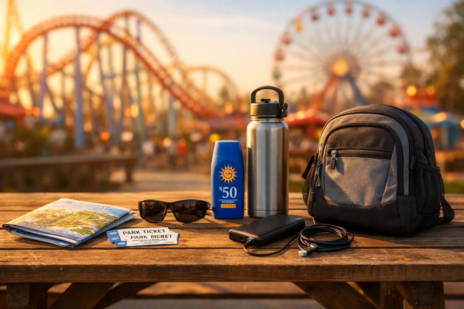 The Dad's Guide to Surviving a Theme Park Trip