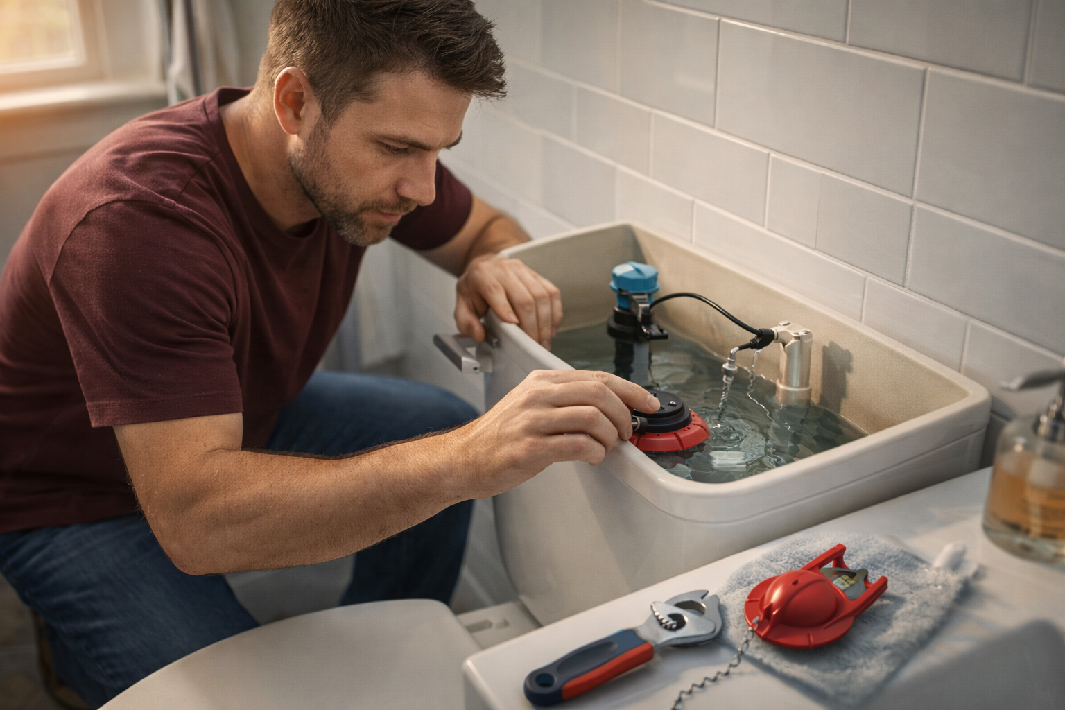 How to Change a Toilet Flapper (and Stop That Running Toilet for Good)